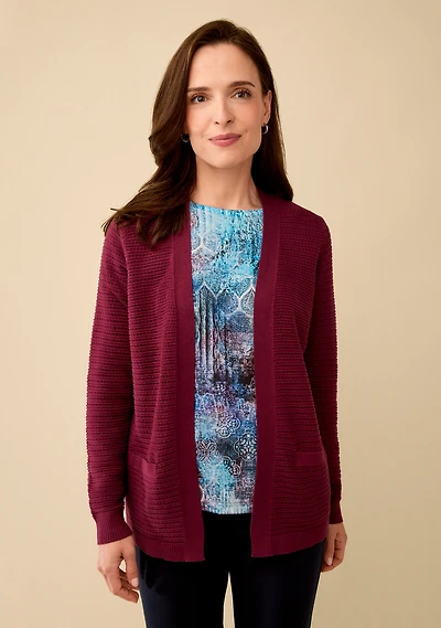 Cotton Knit Cardigan