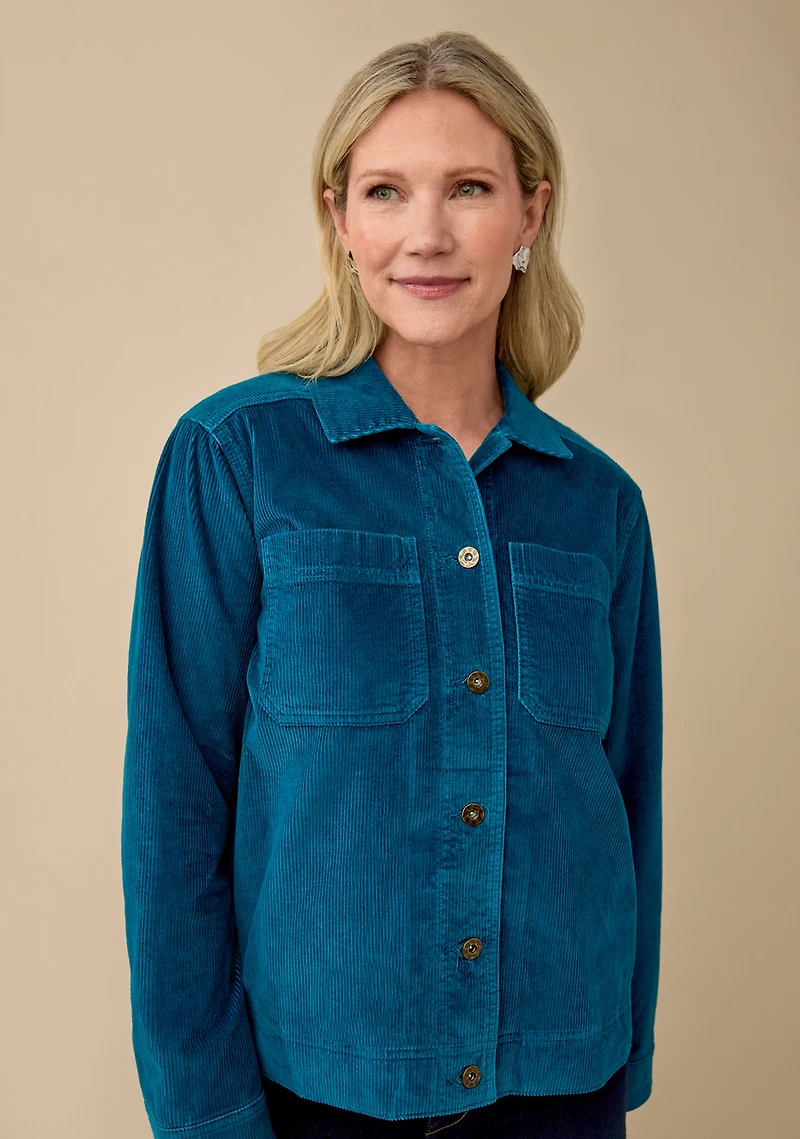 Corduroy Boyfriend Jacket