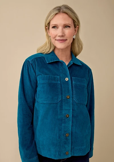 Corduroy Boyfriend Jacket