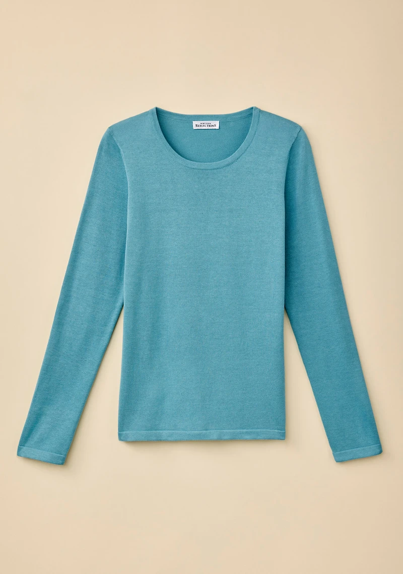 Organic Cotton Crew Neck Pullover
