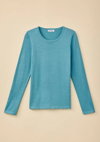 Organic Cotton Crew Neck Pullover