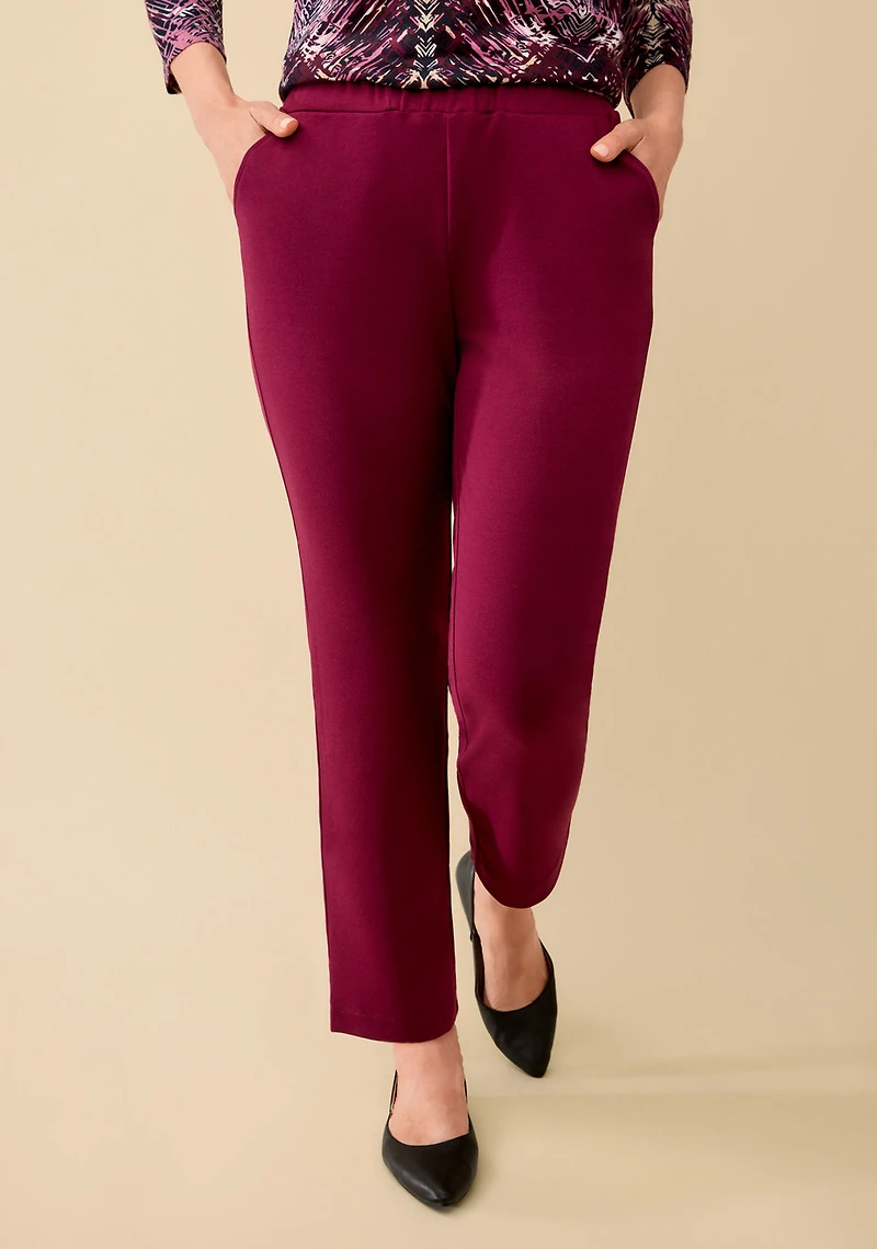 Petite - Pull-On Knit Pant