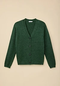 V-Neck Button Cardigan