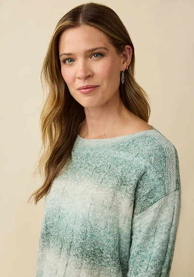 Soft Knit Striped Sweater