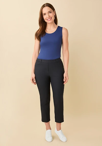 Soft Touch Comfort Stretch Crop Pant