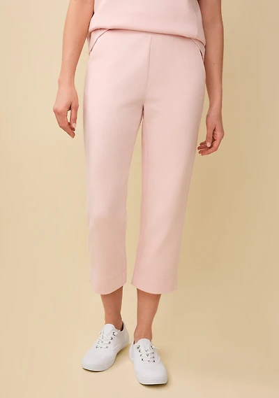 Cloud Soft Casual Pull On Capri Pant