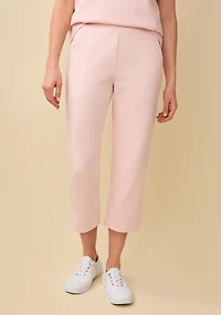 Cloud Soft Casual Pull On Capri Pant