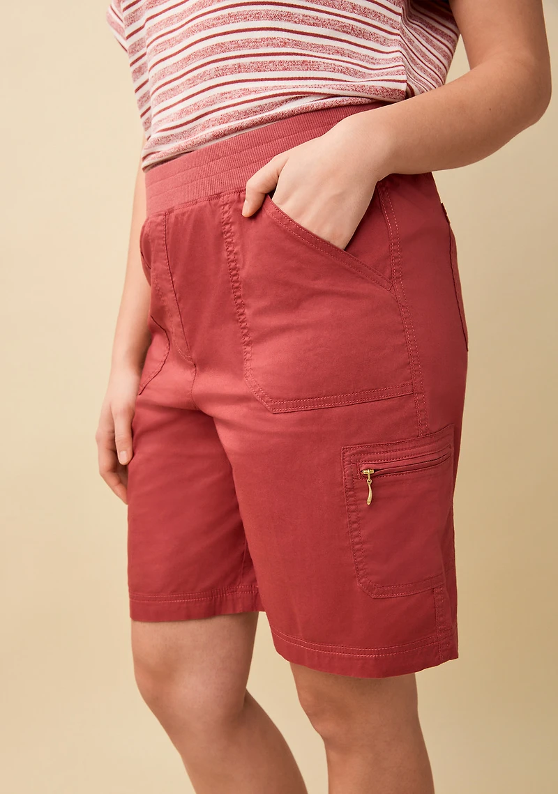 Poplin Cargo Short
