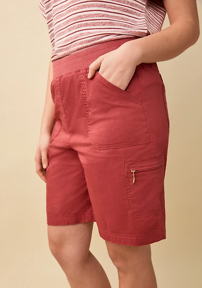 Poplin Cargo Short