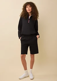 Embroidered Active Shorts