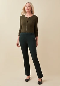 Comfort Straight Ponte Pant