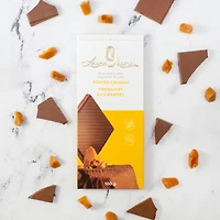 Barre de chocolat au lait - Croquant au caramel 100 g [41160]