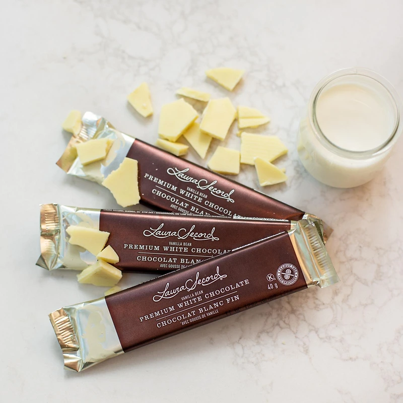 Barre chocolat blanc 40g [81832]