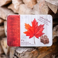 Chocolats crème à l'érable 81 g - Boîte métallique [86901]