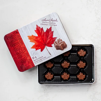 Chocolats crème à l'érable 81 g - Boîte métallique [86901]