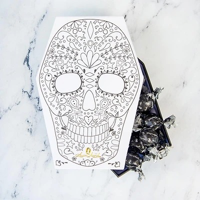 Boîte Signature d'Halloween - Chocolat noir 288 g - Crâne [93237S]