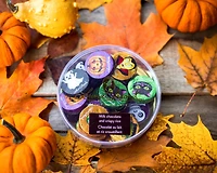 Acétate de pastilles d'Halloween chocolat au lait et riz croustillant [93232]