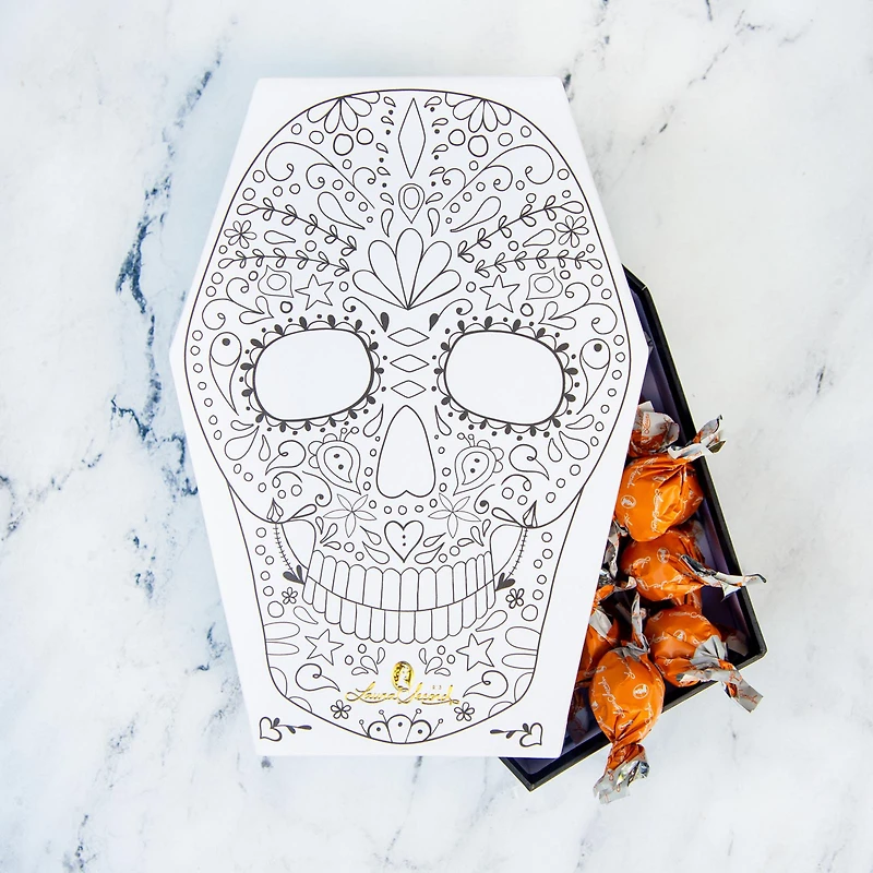 Boîte Signature d'Halloween - Érable 288 g - Crâne [93238S]