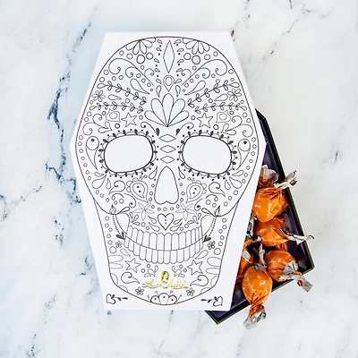 Boîte Signature d'Halloween - Érable 288 g - Crâne [93238S]