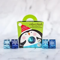 Sachet de cadeaux en chocolat au lait et à la menthe 160 g [93331]