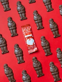 Barre Père Noël chocolat au lait 25 g [87134]