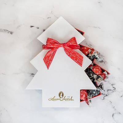 Boîte sapin - Chocolats au lait et noirs Signature 288 g [93371]