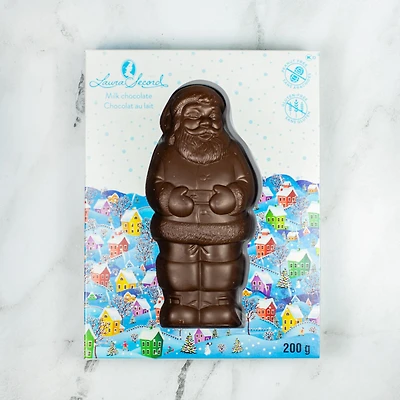 Père Noël en chocolat au lait plein 200 g [81081]