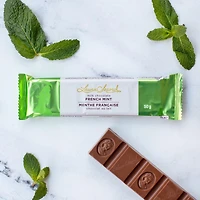 Barre de chocolat au lait - Menthe française 50 g [89062]