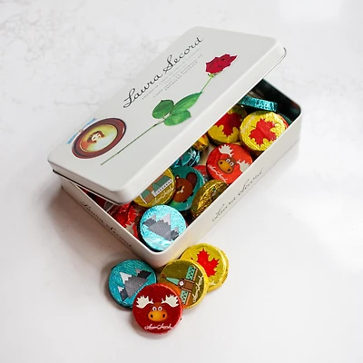 Pastilles de chocolat croquant à l'érable 40 mcx [92172]