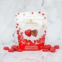 Sac de coeurs en chocolat au lait 210 g [86537]