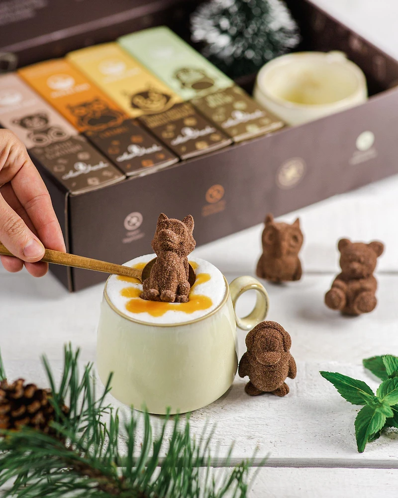 Coffret cadeau de bombes de chocolat chaud 3D [87212]