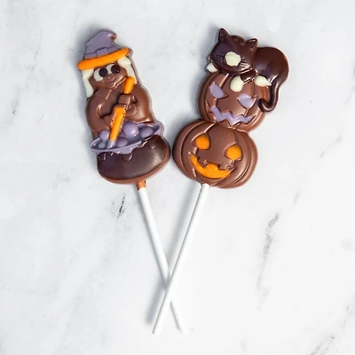 Sucre-bec d'Halloween en chocolat au lait 25 g [93249]