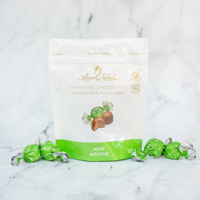 Sachet de chocolats Signature à la menthe 132 g [87068]