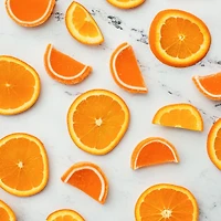 Tranche de fruit à l'orange (à l'unité) [85070]