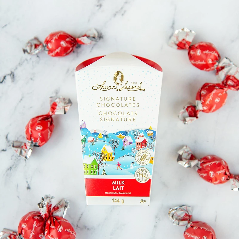 Holiday Signature Vase 144 g - Milk Chocolate [93365]