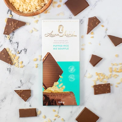 Milk chocolate - Puffed rice bar [86409]