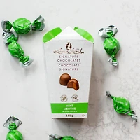 Signature Vase - Mint Flavoured Milk Chocolate 144 g [92165]