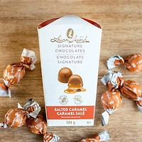 Signature vase box - Milk chocolate & salted caramel 144 g [92166]