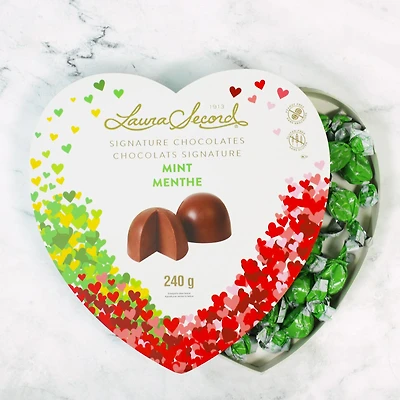 Signature Heart Box - Mint 240 g [86536]