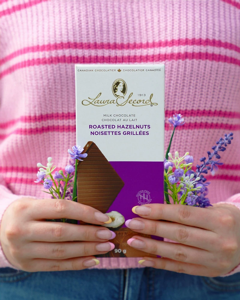 Milk Chocolate & Roasted Hazelnut Bar 90 g [87073]