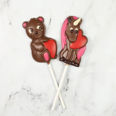Valentine Milk Chocolate Pop Duo 25 g [92370]