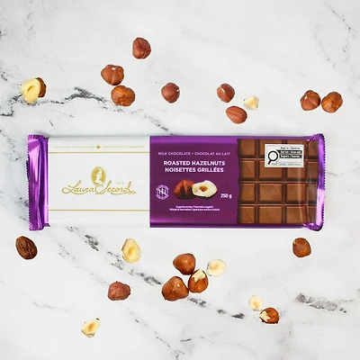 Milk Chocolate & Roasted Hazelnut Bar 250 g [87228]