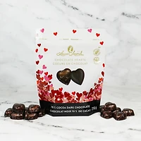 Dark Chocolate Heart Bag 210 g [86538]