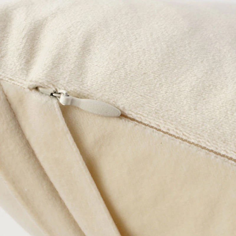 Kingsdown Pleated Velvet Cushion