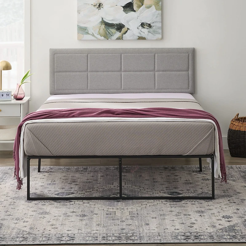 Wincastle Square Channel Upholstered Headboard