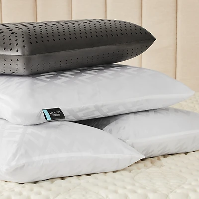 Malouf Zoned Dough Bamboo Charcoal Pillow