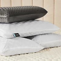 Malouf Zoned Dough Bamboo Charcoal Pillow