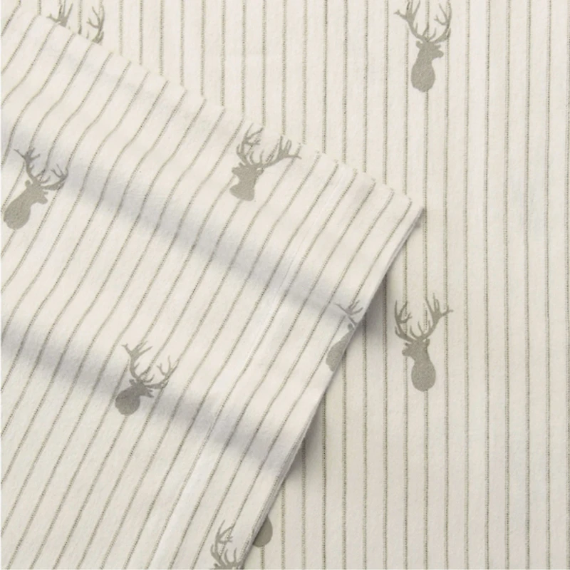Eddie Bauer Deer Lodge Flannel Sheet Set