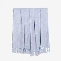 PÜR Lakehouse Fringed Throw