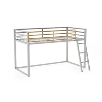 Little Seeds Monarch Hill Haven Metal Junior Loft Bed